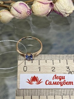 *Кольцо р.17,5 Танзанит цв Красное арт. К1171-108-614 вес 1,49 г - фото 127236 *Кольцо р.17,5 Танзанит цв Красное арт. К1171-108-614 вес 1,49 г - фото 127236