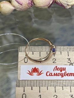 *Кольцо р.17,5 Танзанит цв Красное арт. К1171-108-614 вес 1,49 г - фото 127237 *Кольцо р.17,5 Танзанит цв Красное арт. К1171-108-614 вес 1,49 г - фото 127237