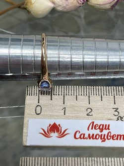 *Кольцо р.18 Танзанит цв Красное арт. К1170-108-352 вес 1,52 г - фото 127248 *Кольцо р.18 Танзанит цв Красное арт. К1170-108-352 вес 1,52 г - фото 127248