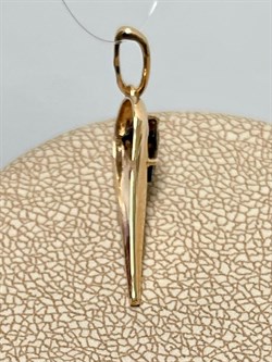 *Подвеска Дымчатый Кварц цв Красное арт. 10-1-100-04-787 вес 0,92 г - фото 127375 *Подвеска Дымчатый Кварц цв Красное арт. 10-1-100-04-787 вес 0,92 г - фото 127375