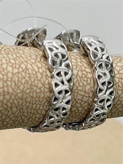 *Серьги Конго Триглав Триглав цв Белое арт. 2000488-91980 (вес около 5,28 г) - фото 127549