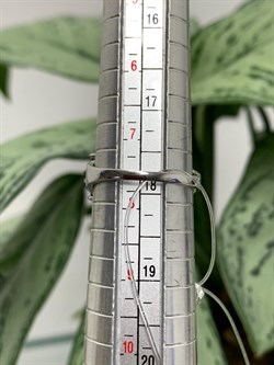 *Кольцо р.18 Орхидея Танзанит цв Белое Африка  арт. К0837-208-468 вес 3,4 г - фото 128925