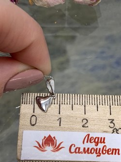 *Подвеска Белый бр цв Белое арт. 34469-200-867 вес 0,71 г - фото 129165