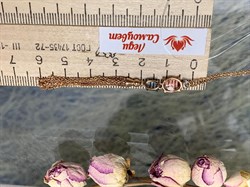 *Колье р.60-65  иск Морганит Голубой Топаз цв Красное арт. 06-1-073-2100-010-126 вес 5,26 г - фото 129956 *Колье р.60-65  иск Морганит Голубой Топаз цв Красное арт. 06-1-073-2100-010-126 вес 5,26 г - фото 129956