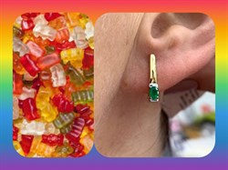 *Серьги Изумруд цв Лимонное арт. С1591Ю-303-674 вес 1,84 г - фото 130465 *Серьги Изумруд цв Лимонное арт. С1591Ю-303-674 вес 1,84 г - фото 130465