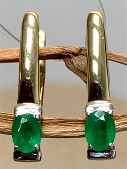 *Серьги Изумруд цв Лимонное арт. С1591Ю-303-674 вес 1,84 г - фото 130470 *Серьги Изумруд цв Лимонное арт. С1591Ю-303-674 вес 1,84 г - фото 130470