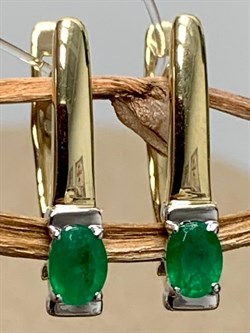*Серьги Изумруд цв Лимонное арт. С1591Ю-303-674 вес 1,84 г - фото 130477 *Серьги Изумруд цв Лимонное арт. С1591Ю-303-674 вес 1,84 г - фото 130477