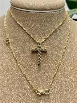 *Колье р.40-45 Коньячный Бр цв Лимонное арт. Ц5110-330-956 вес 3,53 г - фото 130503 *Колье р.40-45 Коньячный Бр цв Лимонное арт. Ц5110-330-956 вес 3,53 г - фото 130503