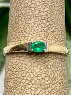 *Кольцо р.18 Изумруд цв Лимонное арт. К1591Ю-303-267 вес 1,02 г - фото 130559 *Кольцо р.18 Изумруд цв Лимонное арт. К1591Ю-303-267 вес 1,02 г - фото 130559