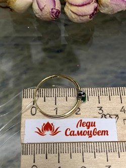 *Кольцо р.19,5 Изумруд цв Лимонное арт. К1587Ю-303-221 вес 1,37 г - фото 130626 *Кольцо р.19,5 Изумруд цв Лимонное арт. К1587Ю-303-221 вес 1,37 г - фото 130626