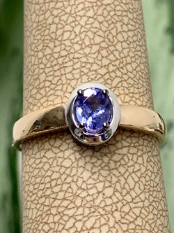 *Кольцо р.18 Танзанит цв Красное арт. К0906-108-065 вес 1,96 г - фото 130641