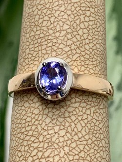 *Кольцо р.18 Танзанит цв Красное арт. К0906-108-065 вес 1,96 г - фото 130642