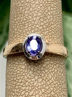 *Кольцо р.18 Танзанит цв Красное арт. К0906-108-065 вес 1,96 г - фото 130644