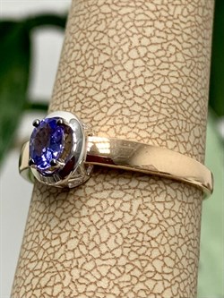 *Кольцо р.18 Танзанит цв Красное арт. К0906-108-065 вес 1,96 г - фото 130646