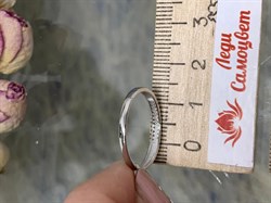 *Кольцо р.17 Белый бр цв Белое арт. К0762-220-606 вес 1 г - фото 130652 *Кольцо р.17 Белый бр цв Белое арт. К0762-220-606 вес 1 г - фото 130652