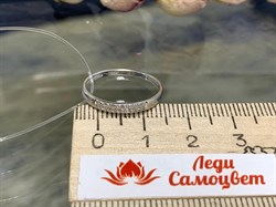 *Кольцо р.17 Белый бр цв Белое арт. К0762-220-606 вес 1 г - фото 130653 *Кольцо р.17 Белый бр цв Белое арт. К0762-220-606 вес 1 г - фото 130653