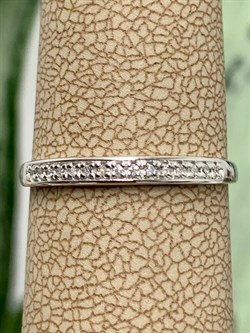 *Кольцо р.16,5 Белый Бр цв Белое арт. К1252-220-293 вес 0,78 г - фото 130666 *Кольцо р.16,5 Белый Бр цв Белое арт. К1252-220-293 вес 0,78 г - фото 130666