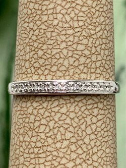 *Кольцо р.16,5 Белый Бр цв Белое арт. К1252-220-293 вес 0,78 г - фото 130669 *Кольцо р.16,5 Белый Бр цв Белое арт. К1252-220-293 вес 0,78 г - фото 130669