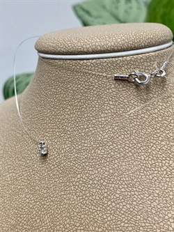 *Колье р.40 Белый бр цв Белое арт. Л0516-220-652 вес 0,62 г - фото 130715 *Колье р.40 Белый бр цв Белое арт. Л0516-220-652 вес 0,62 г - фото 130715