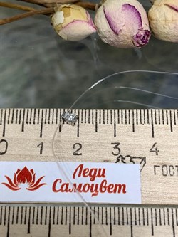 *Колье р.40 Белый бр цв Белое арт. Л0516-220-652 вес 0,62 г - фото 130721 *Колье р.40 Белый бр цв Белое арт. Л0516-220-652 вес 0,62 г - фото 130721