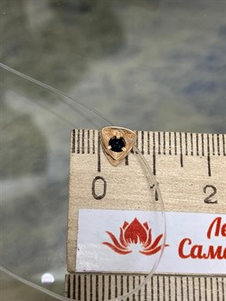 *Подвеска Сапфир цв Красное арт. П0883-102-007 вес 0,38 г - фото 130753 *Подвеска Сапфир цв Красное арт. П0883-102-007 вес 0,38 г - фото 130753