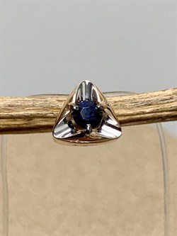 *Подвеска Сапфир цв Красное арт. П0883-102-007 вес 0,38 г - фото 130755 *Подвеска Сапфир цв Красное арт. П0883-102-007 вес 0,38 г - фото 130755