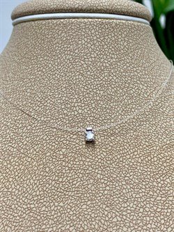 *Колье р.40 Белый Бр цв Белое арт. Л0516-220-464 вес 0,6 г - фото 130887 *Колье р.40 Белый Бр цв Белое арт. Л0516-220-464 вес 0,6 г - фото 130887