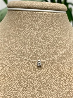 *Колье р.40 Белый Бр цв Белое арт. Л0516-220-464 вес 0,6 г - фото 130889 *Колье р.40 Белый Бр цв Белое арт. Л0516-220-464 вес 0,6 г - фото 130889