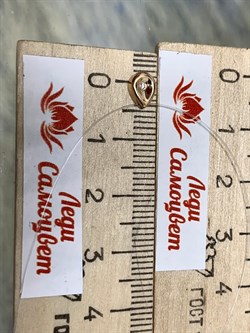 *Колье р.40 Белый бр цв Красное арт. Л0514-120-110 вес 0,68 г - фото 130900 *Колье р.40 Белый бр цв Красное арт. Л0514-120-110 вес 0,68 г - фото 130900
