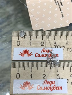 *Колье р.40 Белый бр цв Белое арт. Л0514-220-141 вес 0,66 г - фото 130930 *Колье р.40 Белый бр цв Белое арт. Л0514-220-141 вес 0,66 г - фото 130930