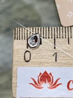 *Колье р.40 Белый бр цв Белое арт. Л0514-220-141 вес 0,66 г - фото 130931 *Колье р.40 Белый бр цв Белое арт. Л0514-220-141 вес 0,66 г - фото 130931