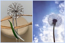 *Брошь Одуванчик Белый Бр цв Белое арт 7-323-163 (вес 2,41 г) - фото 131384 *Брошь Одуванчик Белый Бр цв Белое арт 7-323-163 (вес 2,41 г) - фото 131384