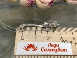 *Брошь Одуванчик Белый Бр цв Белое арт 7-323-163 (вес 2,41 г) - фото 131389 *Брошь Одуванчик Белый Бр цв Белое арт 7-323-163 (вес 2,41 г) - фото 131389