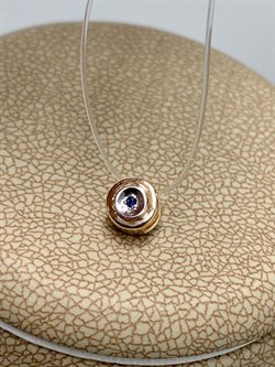 *Подвеска Микс Сапфир Изумруд цв Красное арт. П0755-102/3-318 вес 0,35 г - фото 131590 *Подвеска Микс Сапфир Изумруд цв Красное арт. П0755-102/3-318 вес 0,35 г - фото 131590