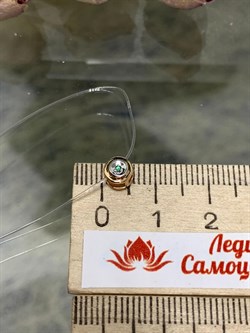 *Подвеска Микс Сапфир Изумруд цв Красное арт. П0755-102/3-318 вес 0,35 г - фото 131593 *Подвеска Микс Сапфир Изумруд цв Красное арт. П0755-102/3-318 вес 0,35 г - фото 131593