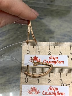 *Серьги Бриллиант Микс День и Ночь цв Красное арт. С1334-125-059 вес 3,36 г - фото 131706