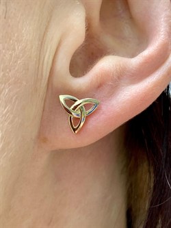 *Пусеты Триглав цв Лимонное арт. 2001070-956 (вес 1,5 г) - фото 131897 *Пусеты Триглав цв Лимонное арт. 2001070-956 (вес 1,5 г) - фото 131897