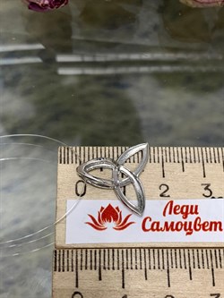 *Подвеска Триглав цв Белое арт. 3000245-105 (вес 1,22 г) - фото 132760 *Подвеска Триглав цв Белое арт. 3000245-105 (вес 1,22 г) - фото 132760