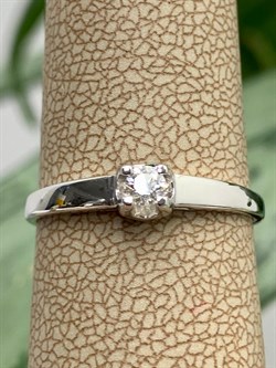 *Кольцо р.17,5 Белый Бр цв Белое арт. К0786-220-142 вес 1,28 г - фото 132825 *Кольцо р.17,5 Белый Бр цв Белое арт. К0786-220-142 вес 1,28 г - фото 132825