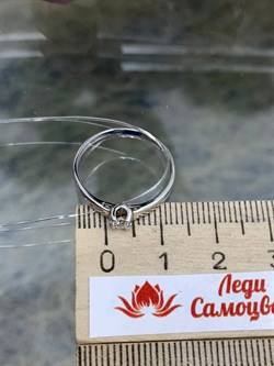 *Кольцо р.18,5 Белый Бр цв Белое арт. К0786-220-736 вес 1,3 г - фото 132834 *Кольцо р.18,5 Белый Бр цв Белое арт. К0786-220-736 вес 1,3 г - фото 132834