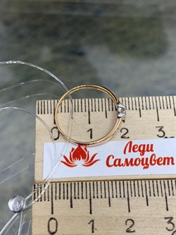 *Кольцо р.17,5 Белый Бр цв Красное арт. К1477-120-842 вес 1,07 г - фото 132932 *Кольцо р.17,5 Белый Бр цв Красное арт. К1477-120-842 вес 1,07 г - фото 132932
