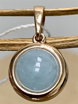 *Подвеска Аквамарин цв Красное арт. 30791301-660 вес 1,4 г - фото 133112