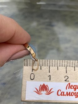 *Подвеска Аквамарин цв Красное арт. 30791301-660 вес 1,4 г - фото 133115