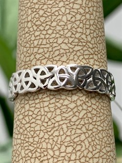 *Кольцо р.19,5 Триглав цв Белое арт. 1000058-749 (вес 2,88 г) - фото 133343 *Кольцо р.19,5 Триглав цв Белое арт. 1000058-749 (вес 2,88 г) - фото 133343