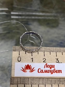 *Кольцо р.20 Триглав цв Белое арт. 1000058-831 (вес 2,82 г) - фото 133371 *Кольцо р.20 Триглав цв Белое арт. 1000058-831 (вес 2,82 г) - фото 133371