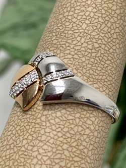 *Кольцо р.21 Белый Фианит цв Красное 20-32-0001-26186-742 Вес 2,98 г - фото 133636 *Кольцо р.21 Белый Фианит цв Красное 20-32-0001-26186-742 Вес 2,98 г - фото 133636