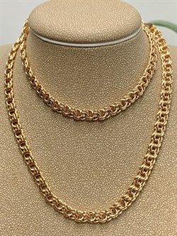 *Цепь р.50 Бисмарк Облегчённая цв Красное 31-01-0080-37654-434 Вес 11,09 г - фото 133666 *Цепь р.50 Бисмарк Облегчённая цв Красное 31-01-0080-37654-434 Вес 11,09 г - фото 133666