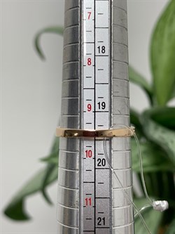 *Кольцо р.19,5 Изумруд цв Красное арт. К1730-123-353 вес 2,24 г - фото 133747