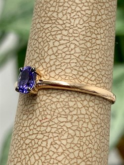 *Кольцо р.17,5 Танзанит Африка цв Красное арт. К1299Ю-108-615 вес 0,93 г - фото 133788