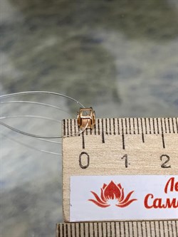 *Подвеска Микс Сапфир Рубин цв Красное арт. П0755-102/4-370 вес 0,33 г - фото 133824 *Подвеска Микс Сапфир Рубин цв Красное арт. П0755-102/4-370 вес 0,33 г - фото 133824